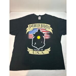 American Badass Undertaker Vintage 2000 Anvil WWE Shirt XXL